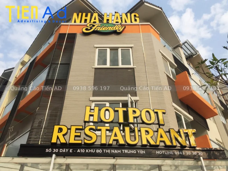 Dự án bộ chữ nổi nóc tòa nhà, TTTM ấn tượng - 1