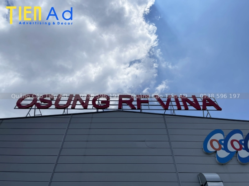 Dự án bộ chữ nổi nóc tòa nhà, TTTM ấn tượng - 6