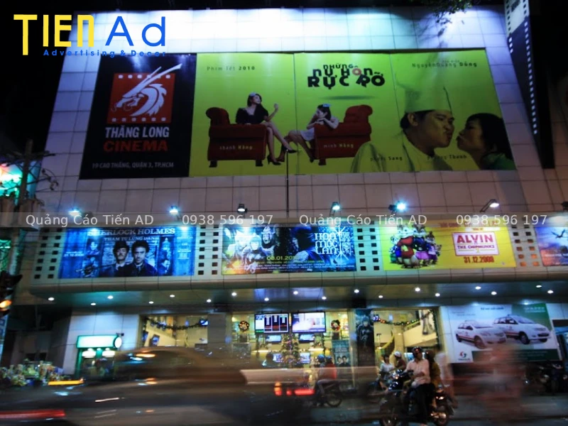Dự án thi công thay bạt Pano TTTM, siêu thị - 1