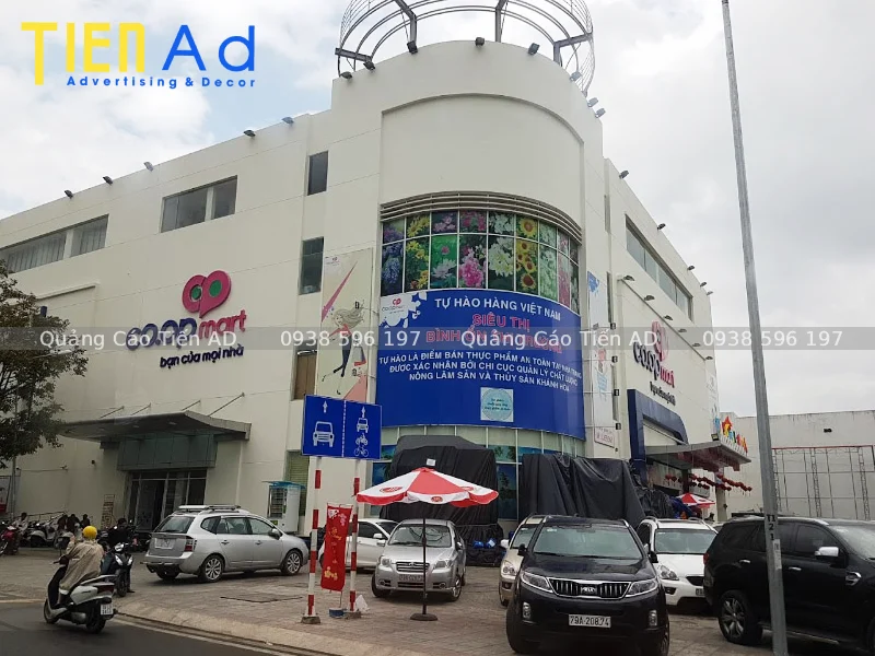 Dự án thi công thay bạt Pano TTTM, siêu thị - 8