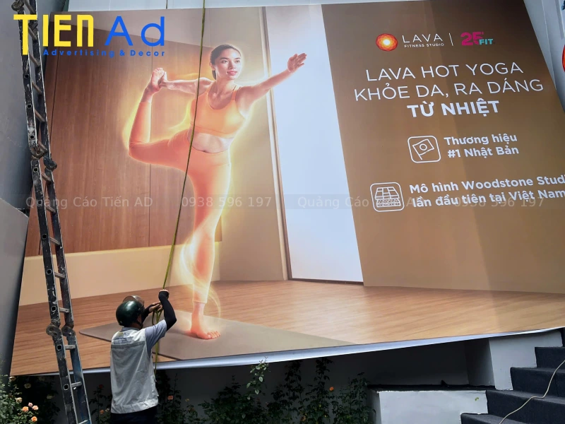 Giải pháp làm bảng hiệu được LAVA lựa chọn