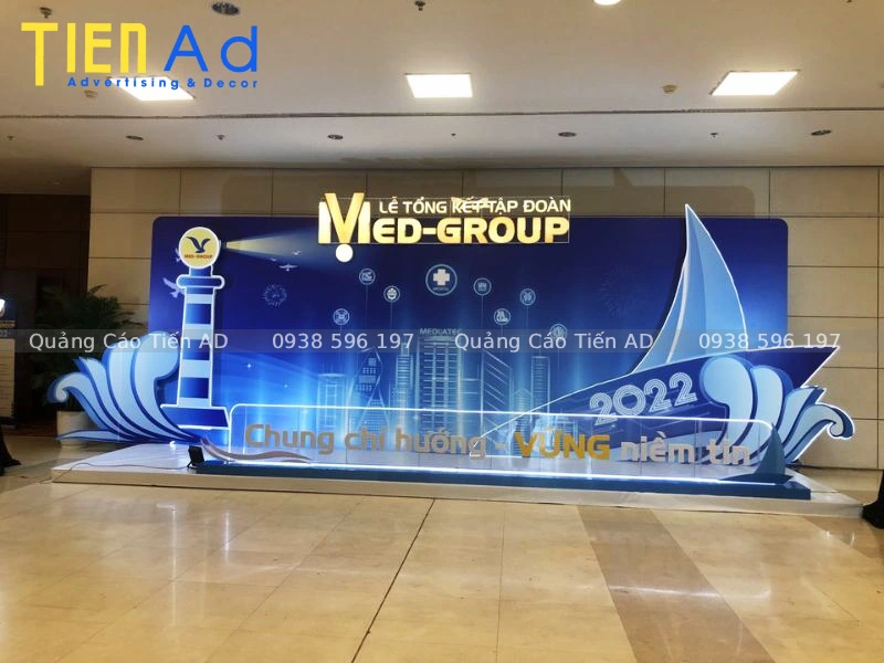 Giải pháp tối ưu chi phí backdrop cho các chiến dịch giới thiệu dự án