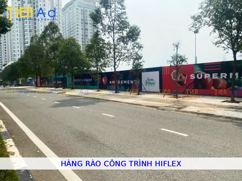 Hàng rào công trình hiflex