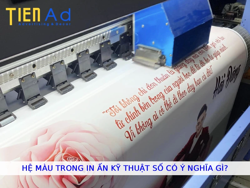 Hệ màu trong in ấn kỹ thuật số có ý nghĩa gì