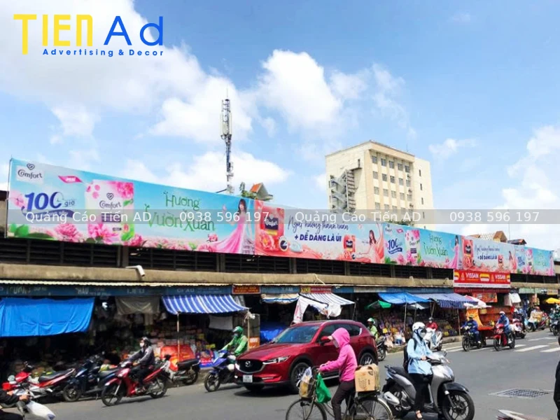 Hình ảnh một số dự án làm pano chợ đã được triển khai
