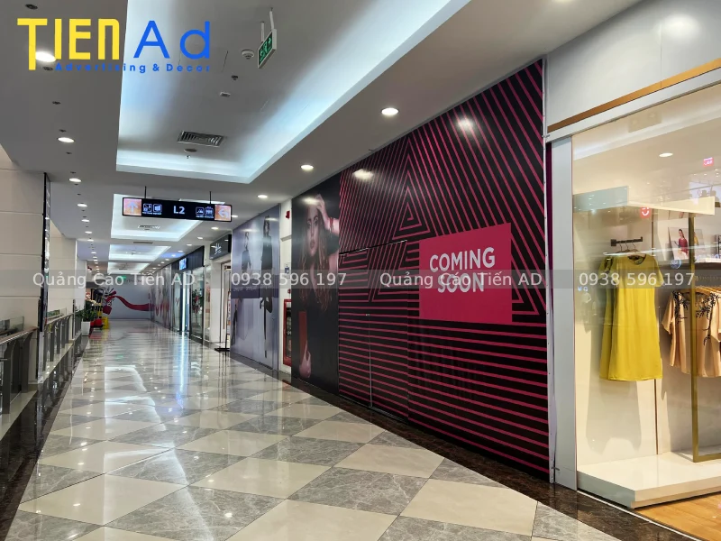 Hoarding trong tòa nhà, TTTM có những loại nào