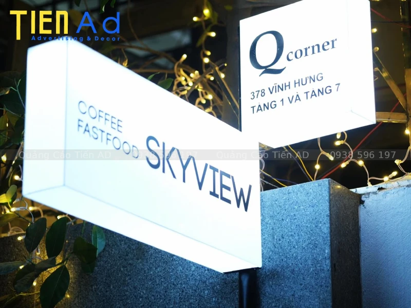 Hộp đèn LED quảng cáo - 2