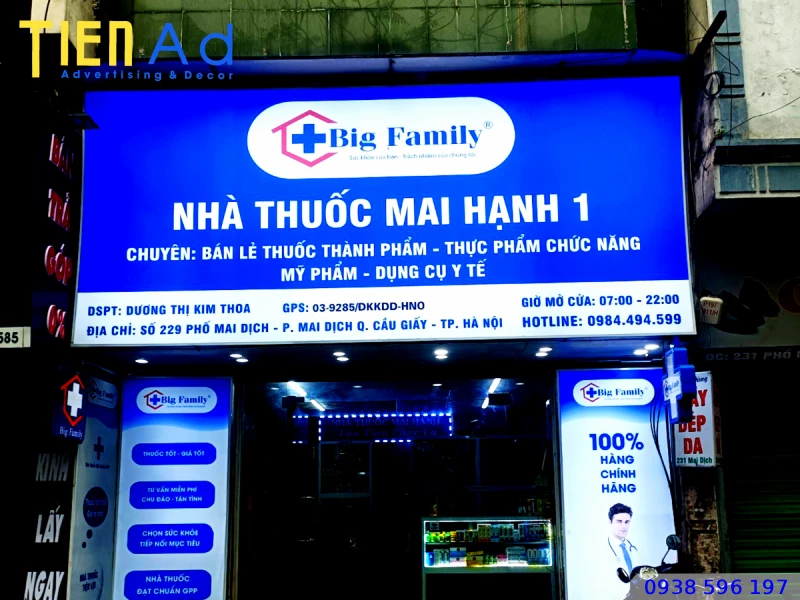 Hộp đèn bạt hiflex