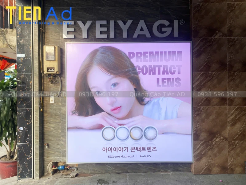 Hộp đèn bạt không gân in uv là gì