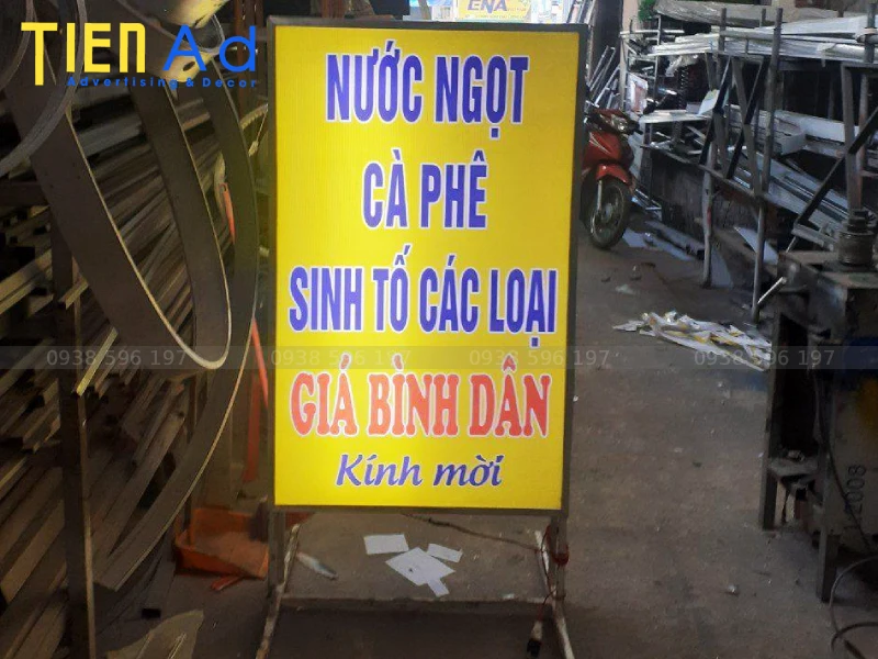 Hộp đèn hiflex 2 mặt