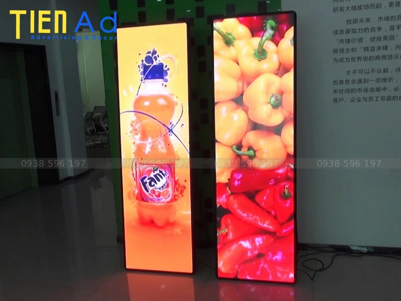 Hộp đèn hiflex không viền