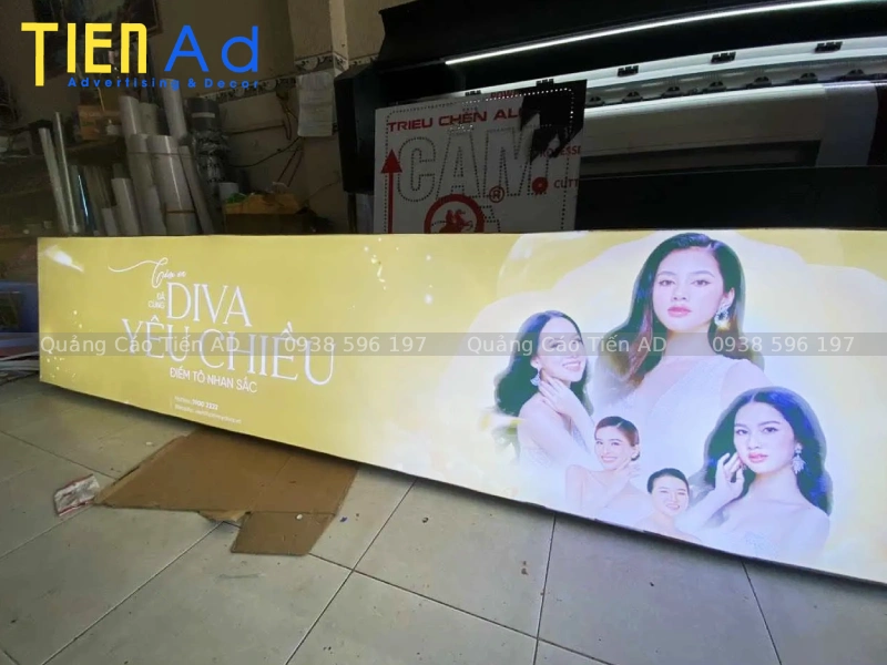 Hộp đèn không viền hoạt động như thế nào