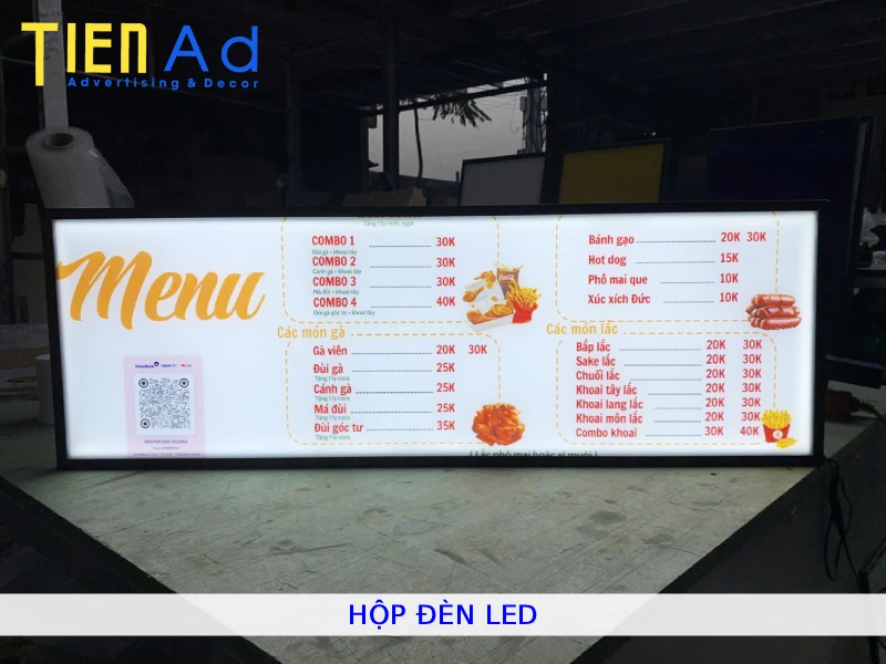 Hộp đèn led