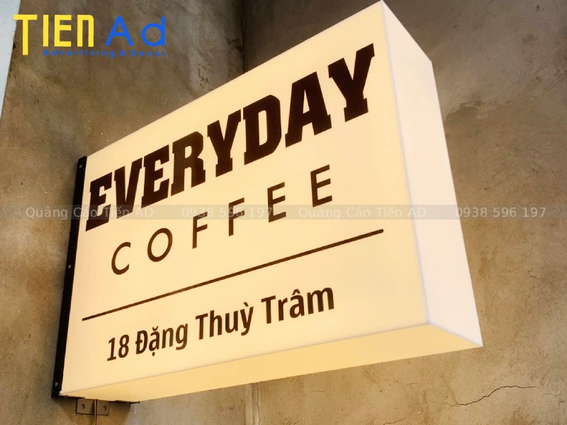 Hộp đèn mica không viền - 2