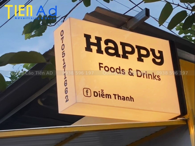 Hộp đèn mica không viền - 3