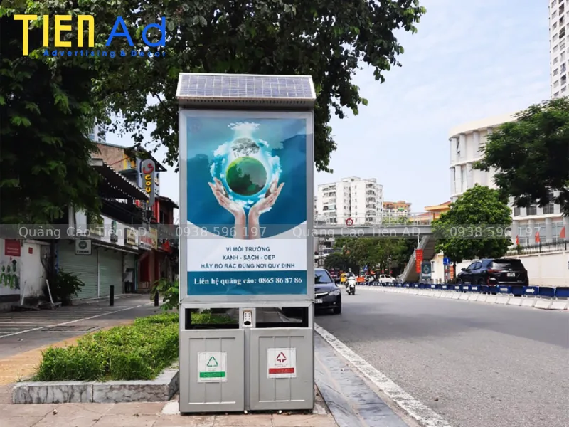 Hộp đèn quảng cáo ngoài trời