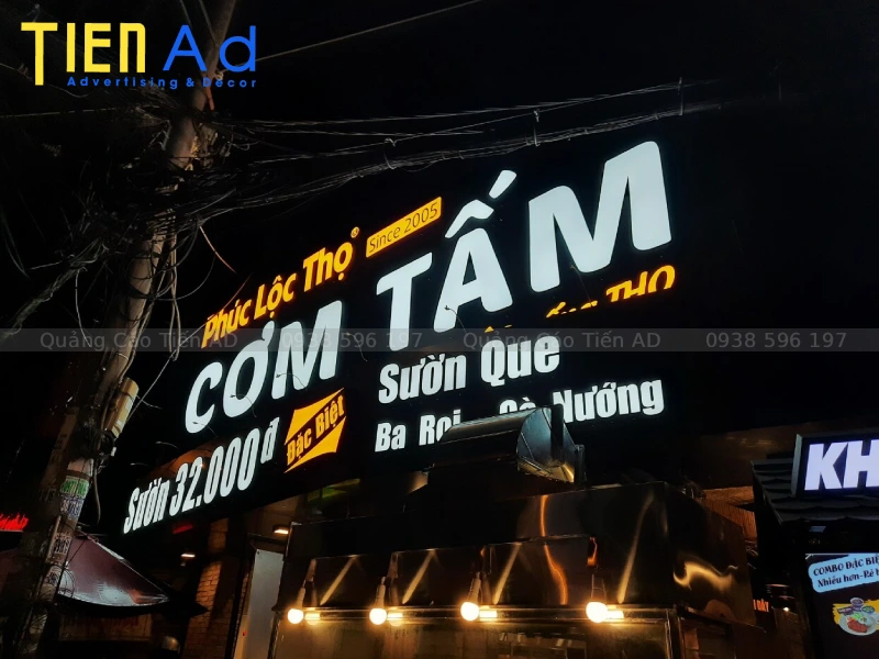 Hướng dẫn cách làm chữ nổi mica đèn LED