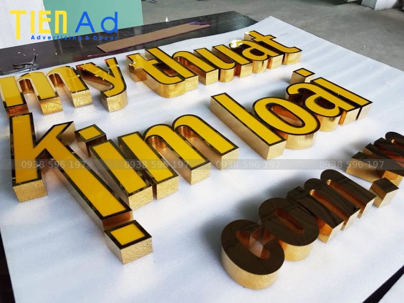 Hướng dẫn cách làm chữ nổi mica đơn giản