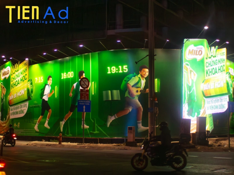 In UV bạt hiflex cho Milo
