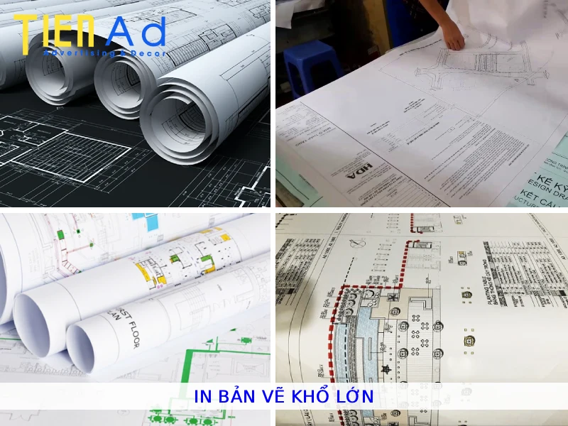 In bản vẽ khổ lớn