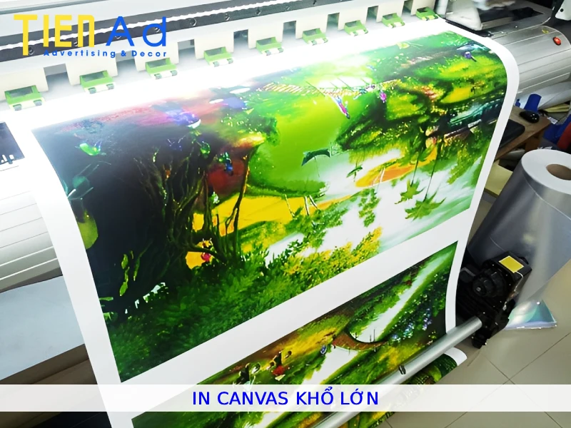 In canvas khổ lớn