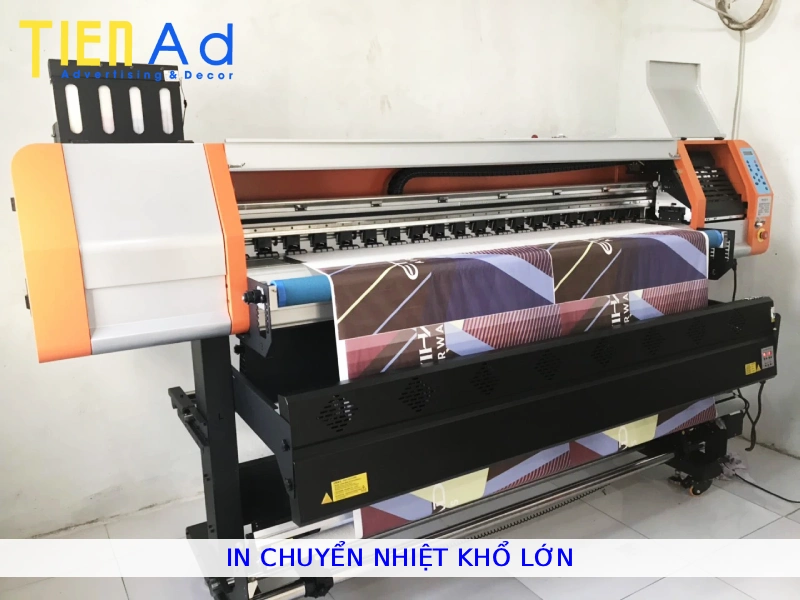 In chuyển nhiệt khổ lớn