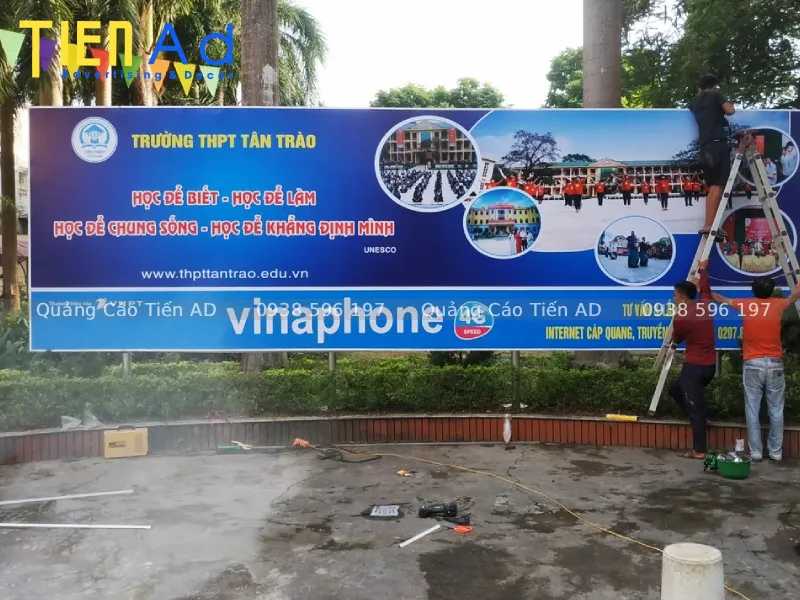 Khi nào nên thay bạt hiflex mới cho bảng quảng cáo