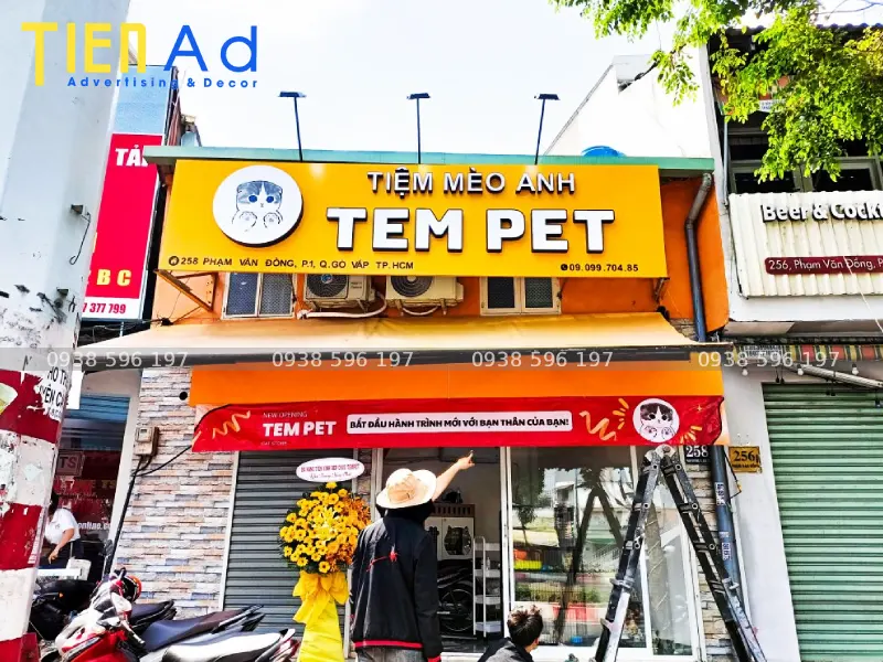 Kinh nghiệm làm bảng hiệu quảng cáo tối ưu chi phí