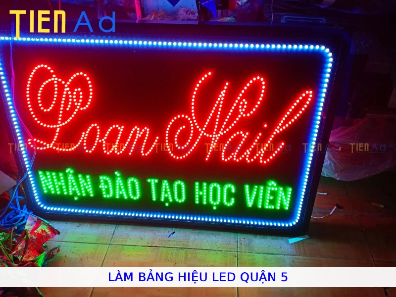 Làm bảng hiệu LED Quận 5