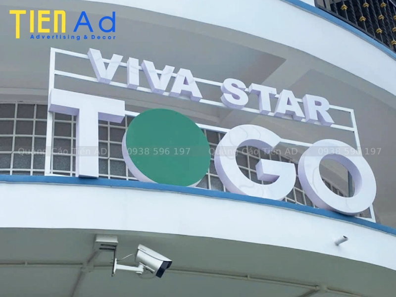 Làm bảng hiệu Viva Star Coffee - 8