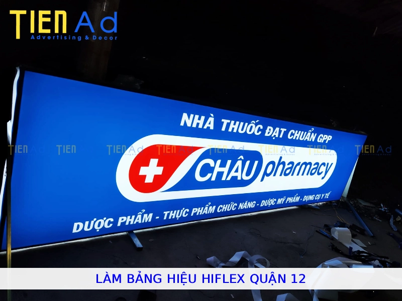 Làm bảng hiệu hiflex Quận 12
