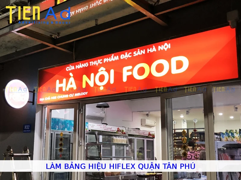 Làm bảng hiệu hiflex Quận Tân Phú