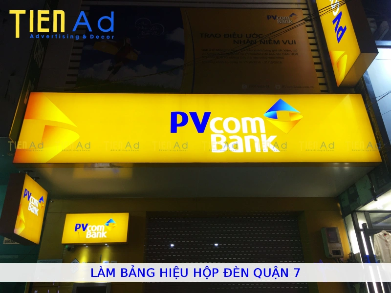 Làm bảng hiệu hộp đèn Quận 7