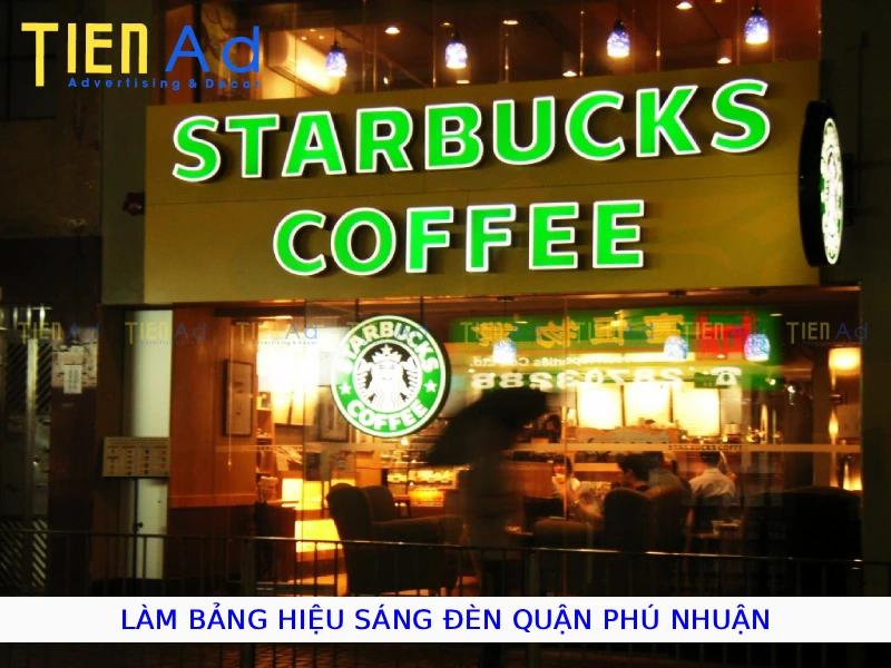 Làm bảng hiệu sáng đèn Quận Phú Nhuận