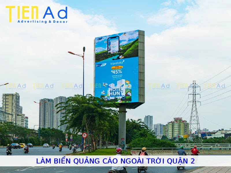 Làm biển quảng cáo ngoài trời Quận 2