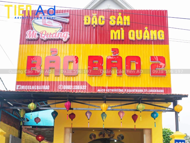 Làm chữ nổi alu giá rẻ có thật sự tiết kiệm hay không