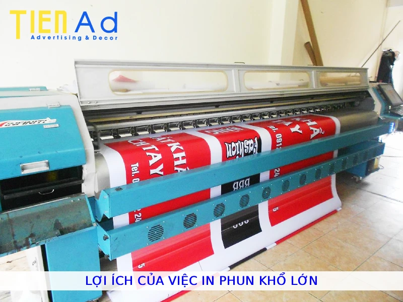 Lợi ích của việc in phun khổ lớn