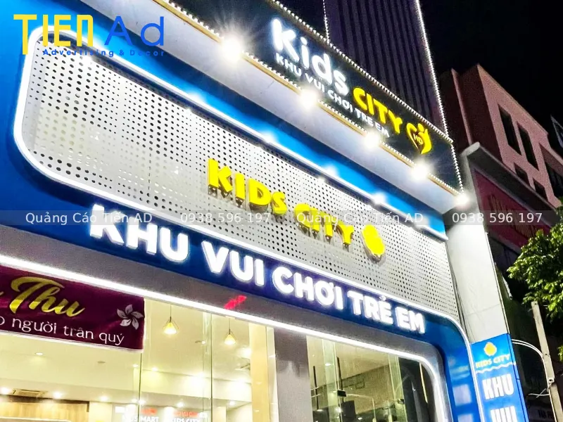 Mẫu bảng hiệu khu vui chơi trẻ em - 1