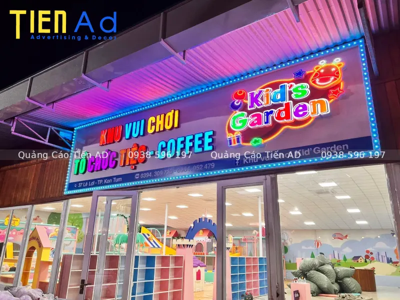 Mẫu bảng hiệu khu vui chơi trẻ em - 3