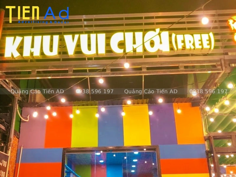 Mẫu bảng hiệu khu vui chơi trẻ em - 5