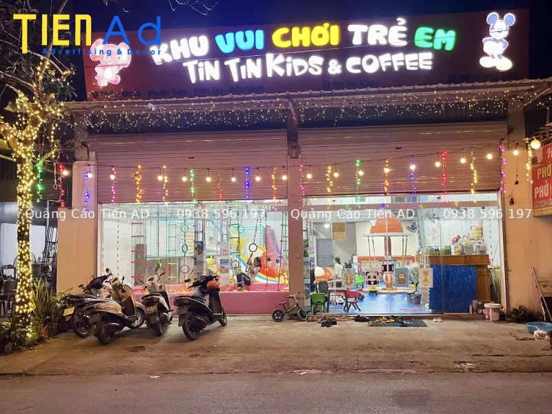 Mẫu bảng hiệu khu vui chơi trẻ em - 6