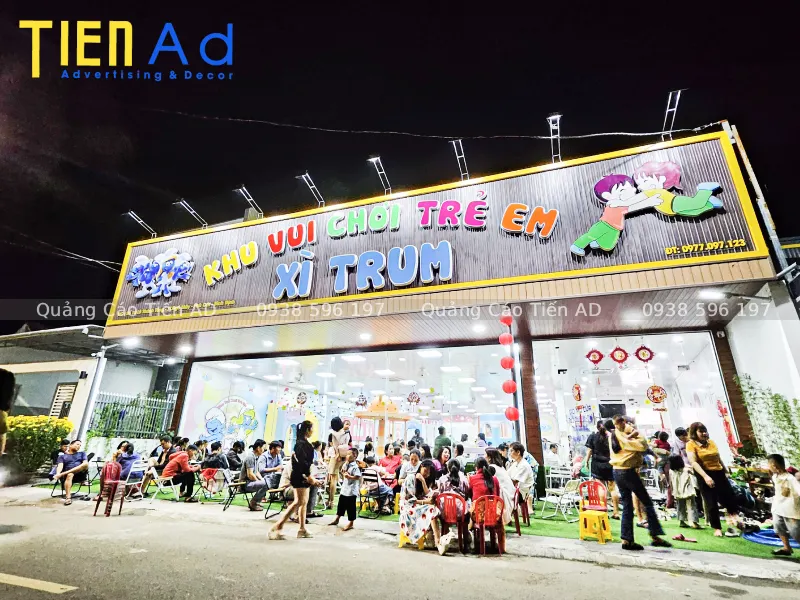 Mẫu bảng hiệu khu vui chơi trẻ em - 8