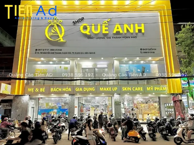 Mẫu bảng hiệu mỹ phẩm - 3