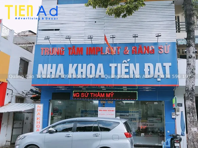 Top 65+ mẫu bảng hiệu nha khoa đẹp và thu hút khách hàng