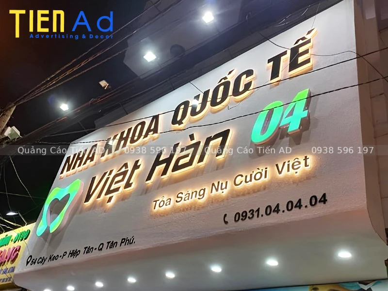 Mẫu bảng hiệu nha khoa - 3