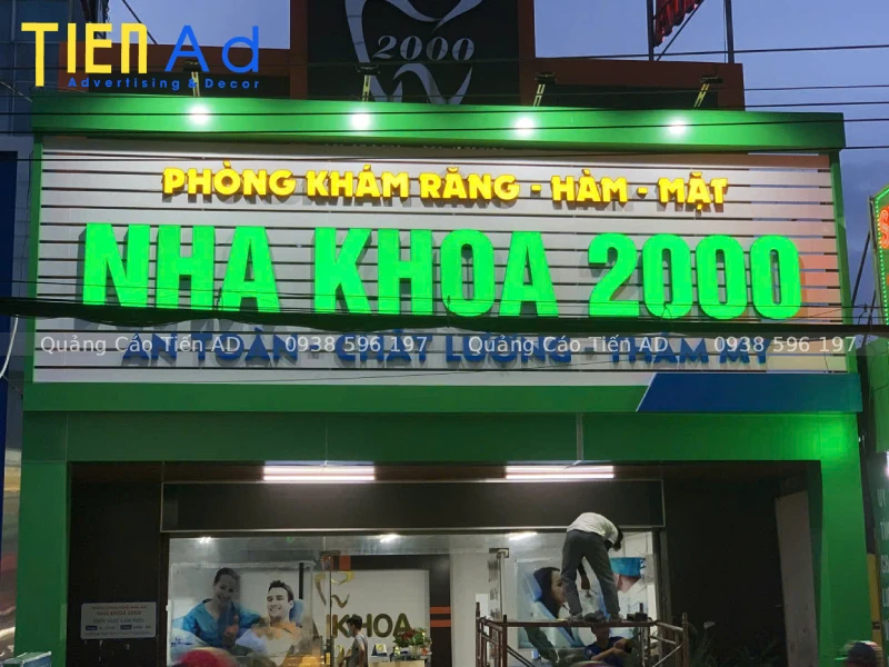 Mẫu bảng hiệu nha khoa - 8