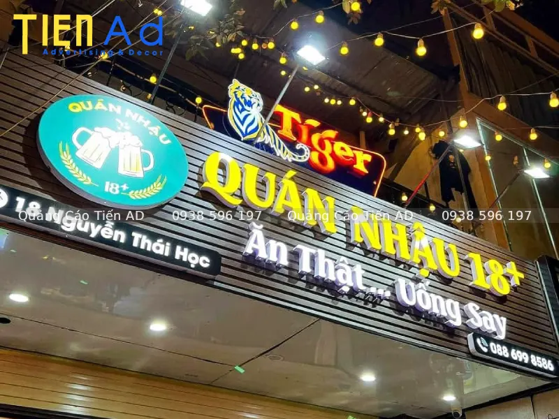 Mẫu bảng hiệu quán nhậu - 2