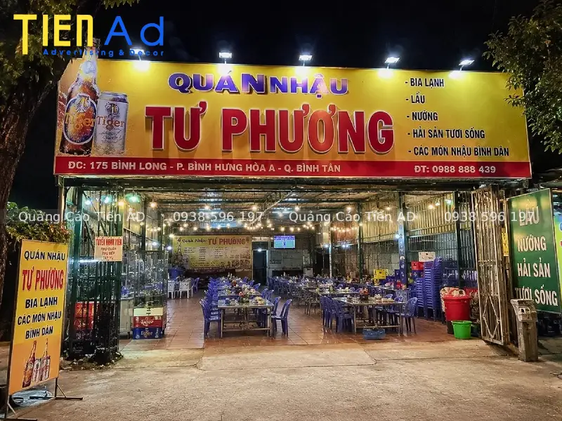 Mẫu bảng hiệu quán nhậu - 5