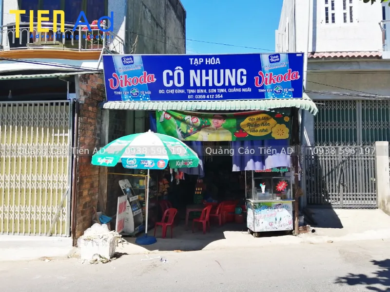 Mẫu bảng hiệu tạp hóa - 4