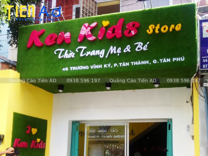 Mẫu bảng hiệu trường mầm non - 6